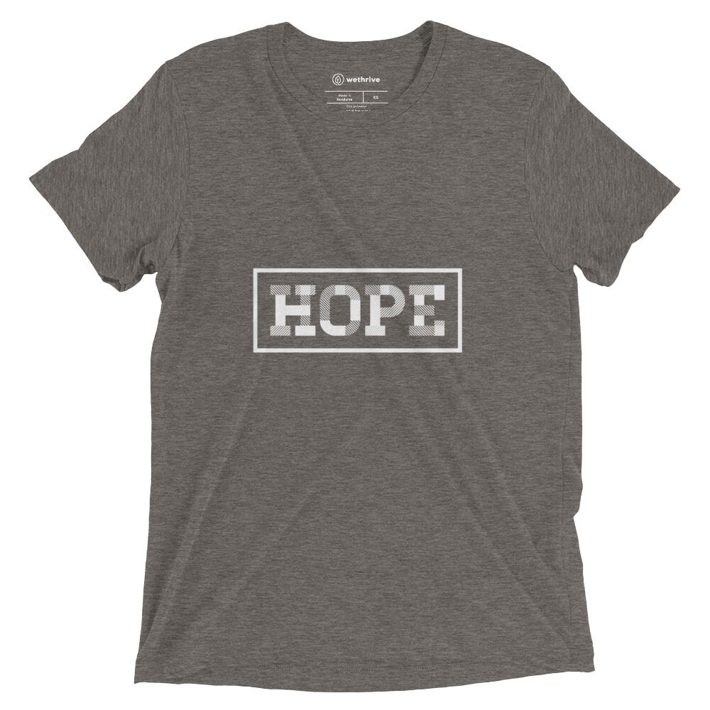 Hope | Tri-Blend Unisex t-shirt - Image 6
