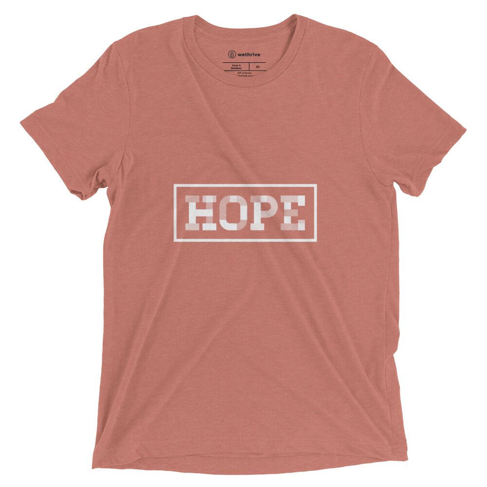 Hope | Tri-Blend Unisex t-shirt - Image 7