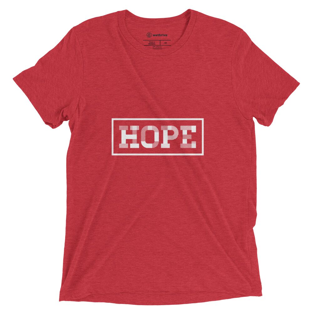 Hope | Tri-Blend Unisex t-shirt - Image 5